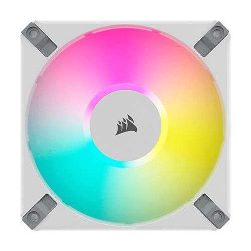 Corsair iCUE AF120 RGB ELITE 120mm PWM Fan White CO-9050157-WW