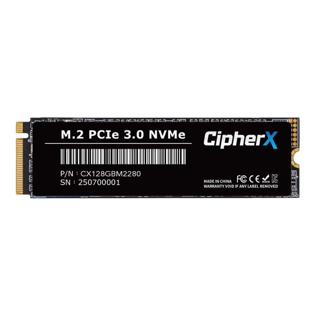 CipherX PRO M.2 128GB PCIe 3.0 NVMe Internal SSD CX128GBM2280