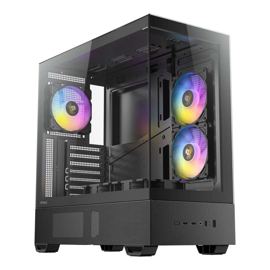Antec CX705 ARGB ATX Mid-Tower Gaming PC Case - Black