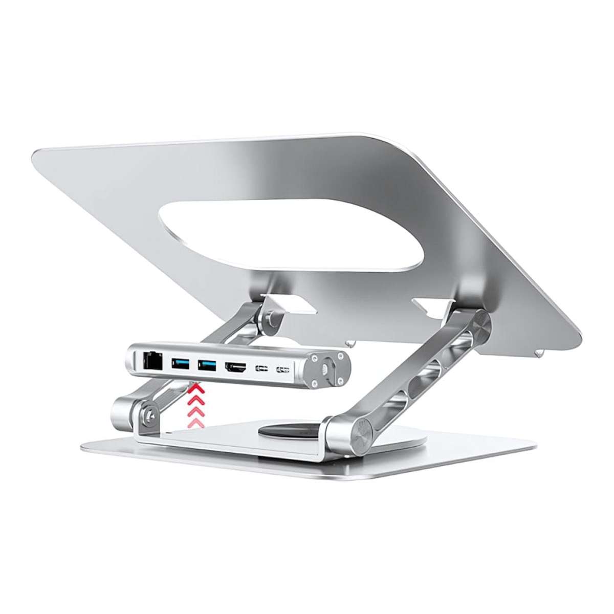 Unitek D1109B01 Notebook Stand with Detachable USB-C Hub