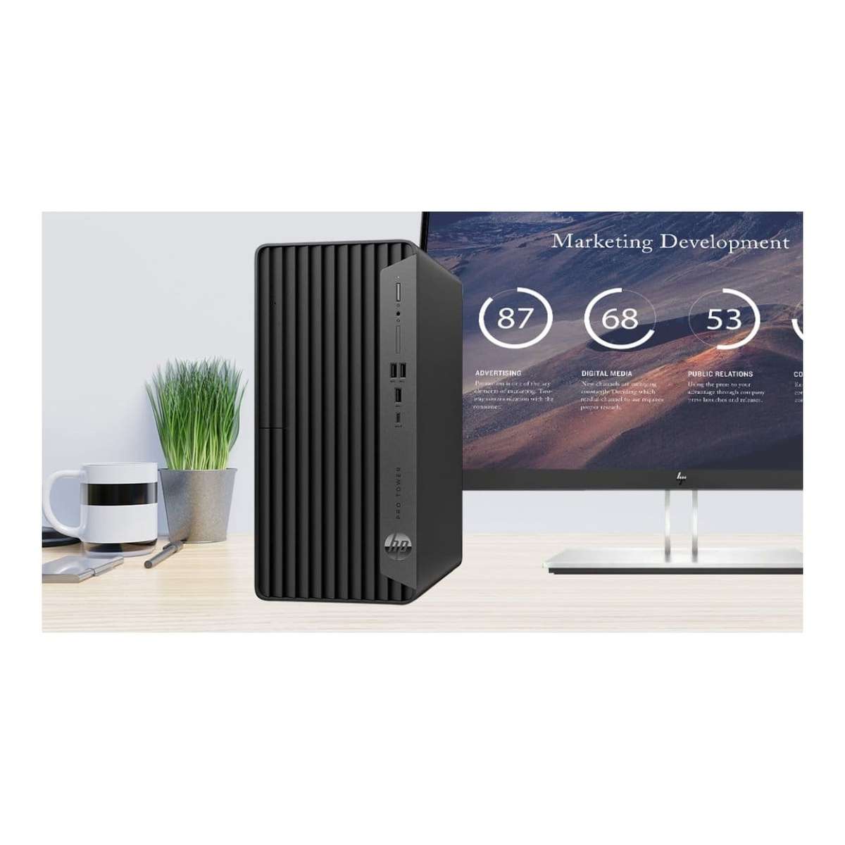 HP Pro 400 G9 Tower PC - Intel Core i5-13500 512GB SSD 8GB RAM Win 11 Pro