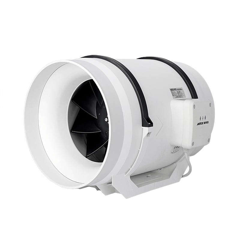 AMX D200 200mm Mixed Flow Industrial Inline Duct Fan