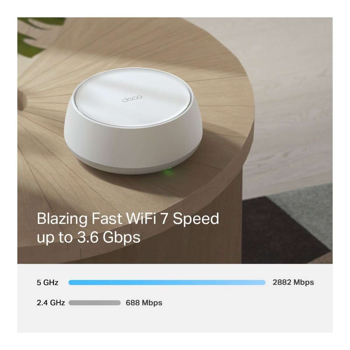 TP-Link Deco BE22 BE3600 Whole Home Mesh Wi-Fi 7 System