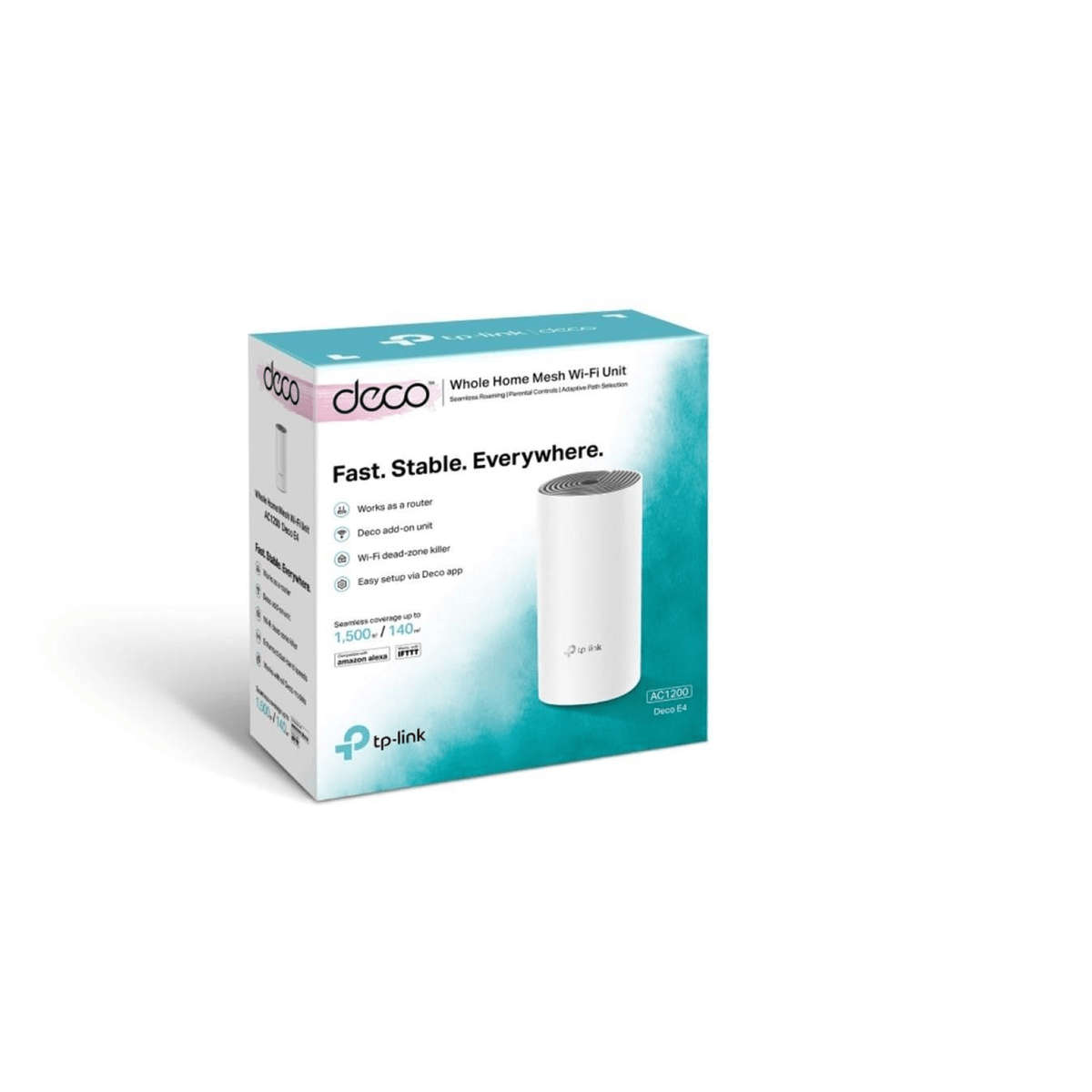 TP-Link Deco E4(1-pack) E4 AC1200 Whole Home Mesh Wi-Fi System 1-pack