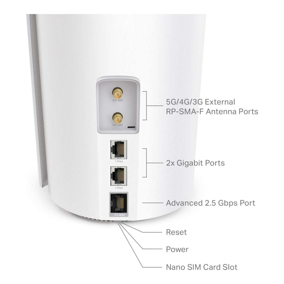 TP-Link 5G AX3000 Whole Home Mesh WiFi 6 Access Point DECO X50-5G(1-PACK)