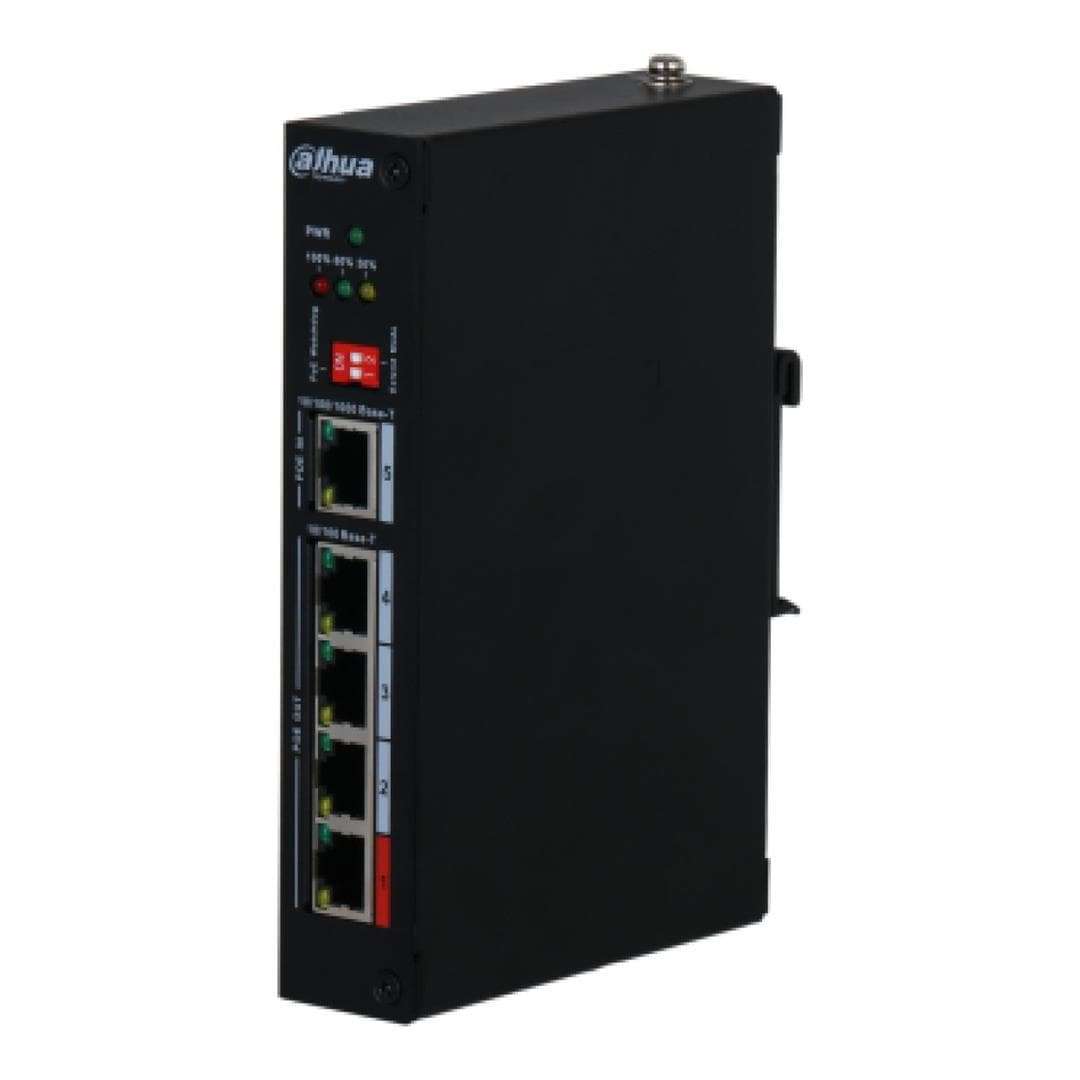 Dahua PFT1500 5-port PoE Extender Network Transmitter