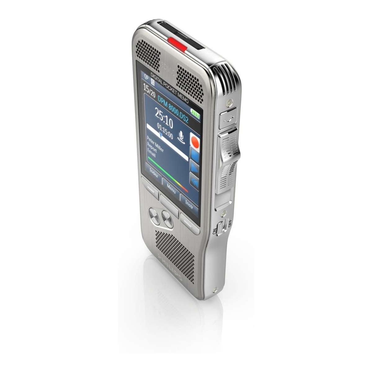 Philips DPM8900 PocketMemo Meeting Recorder Kit Silver