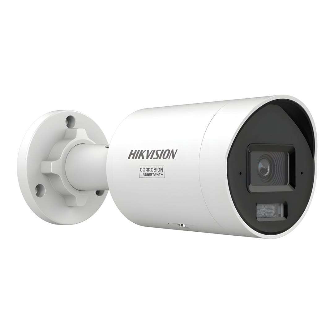 Hikvision 4MP 2.8mm Smart Hybrid Light with ColorVu Fixed Mini Bullet Network Camera DS-2CD2047G3...