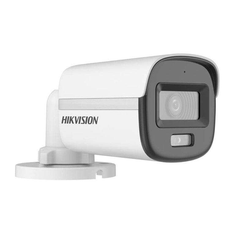 Hikvision 2MP 2.8mm Smart Hybrid Light with ColourVu Fixed Mini Bullet Camera DS-2CE10DF0T-LFS(2....