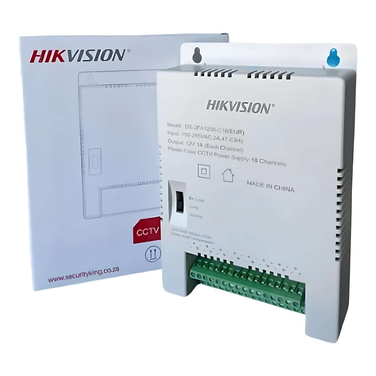 Hikvision Multi-channel SMPS 12V 60W 16-ch CCTV Power Supply DS-2FA1208-C16(EUR)