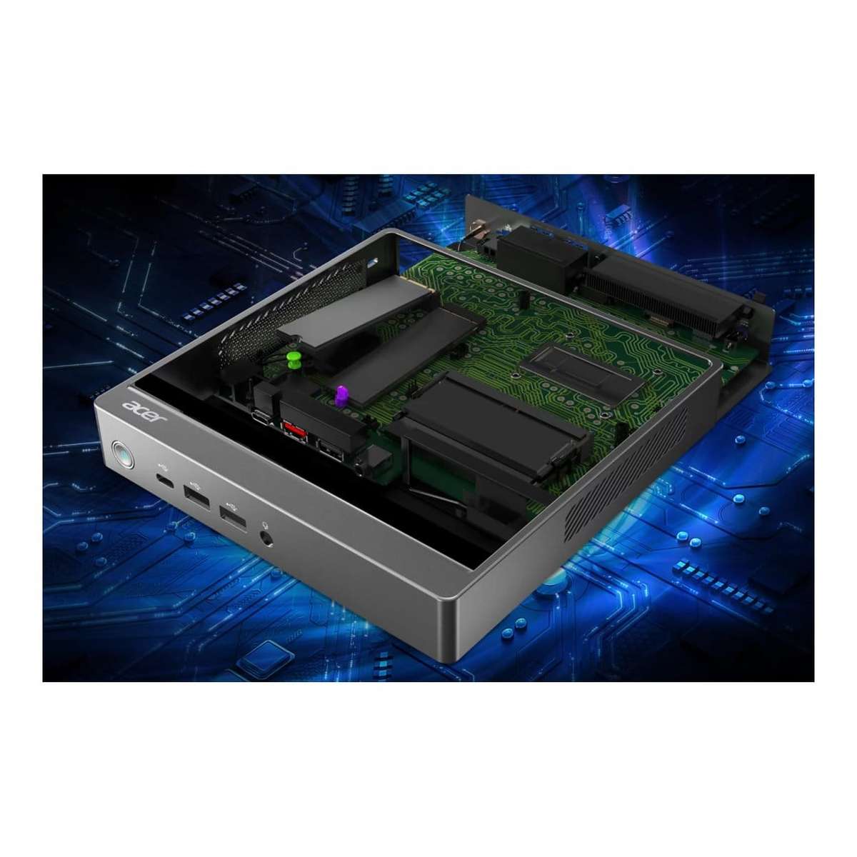 Acer Veriton 2000 VN2595GT Desktop Mini PC - Intel Core 3 100U 512GB SSD 16GB RAM Win 11 Pro