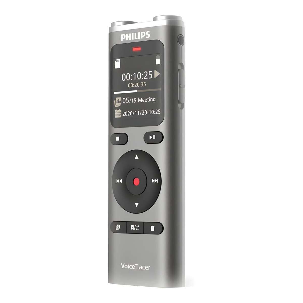 Philips VoiceTracer DVT2075 Audio Recorder
