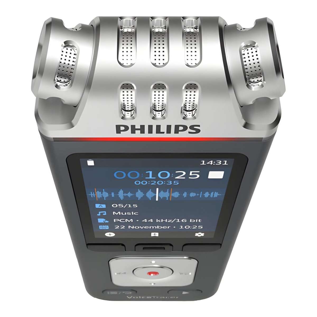 Philips DVT6115 VoiceTracer Audio Recorder