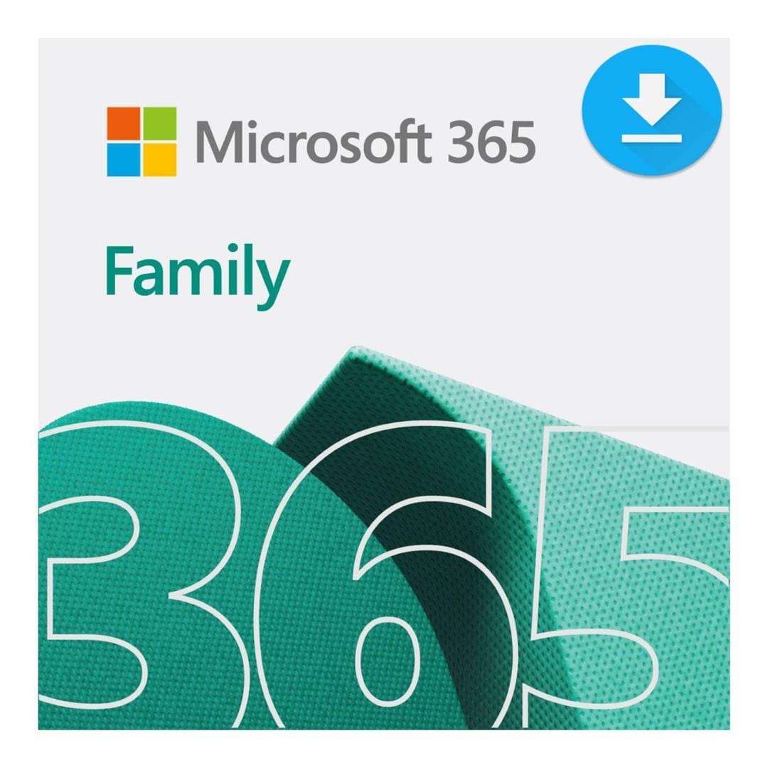 Microsoft 365 Family for up to 6 People 12-month Subscription Download EP2-32291