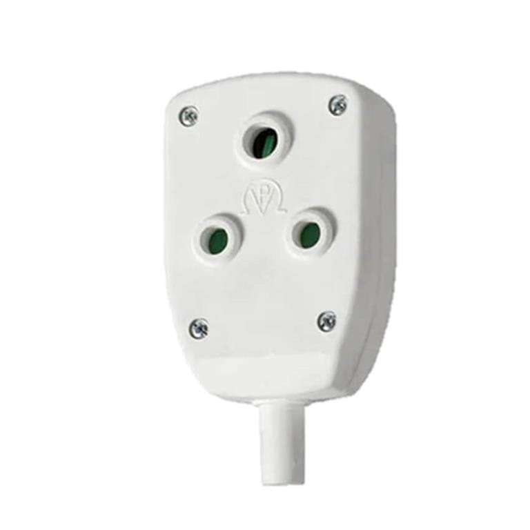 Ellies 2-way 2x 16A Janus Coupler White FEJC