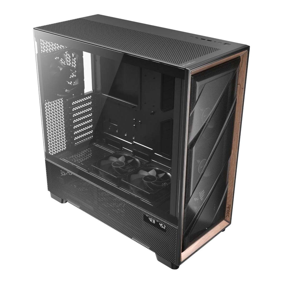 Antec FLUX PRO E-ATX Mid-Tower Gaming PC Case Black