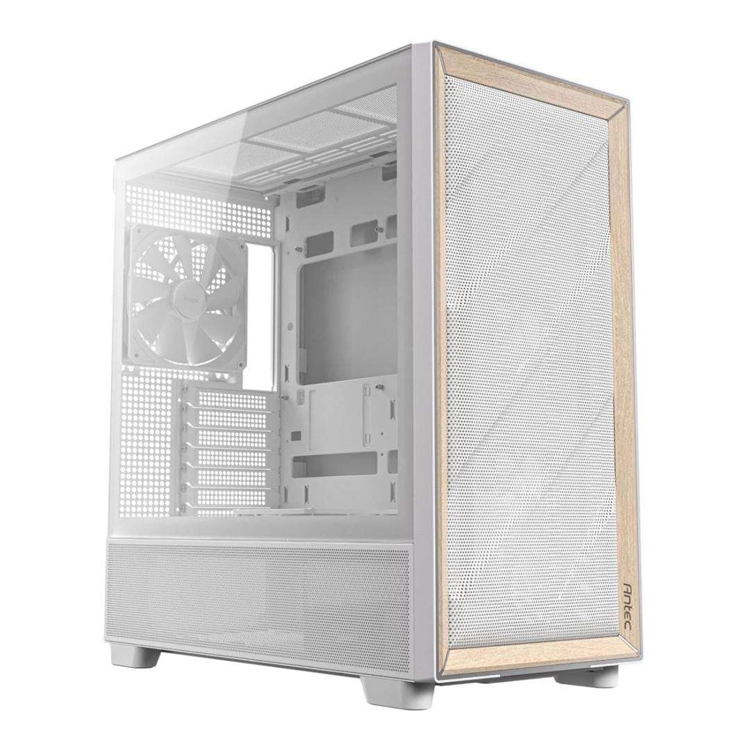 Antec FLUX Mid-Tower E-ATX Gaming PC Case White
