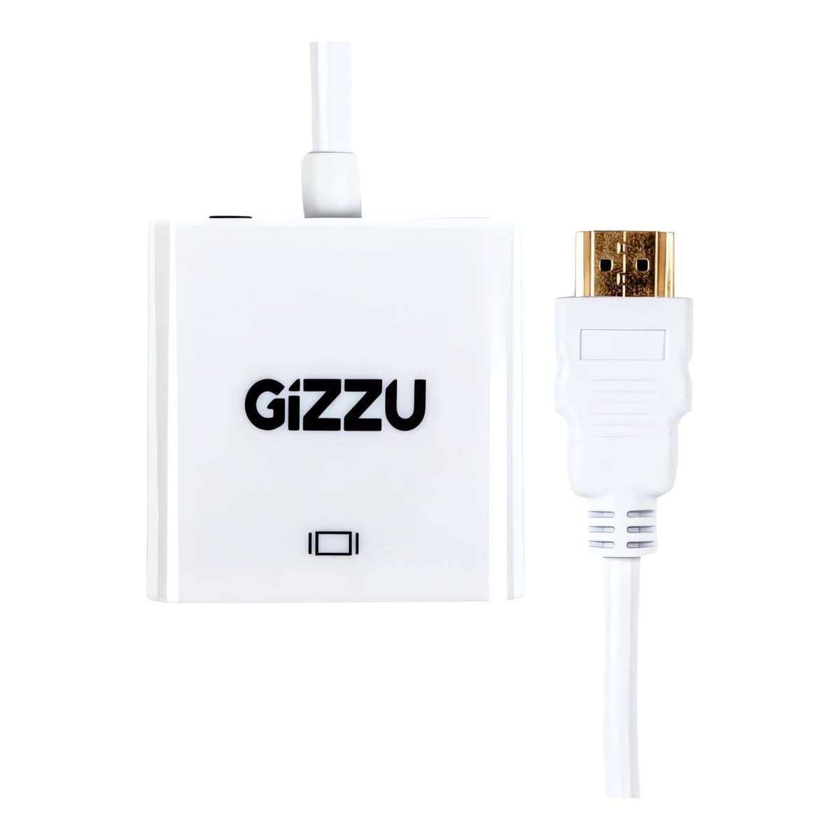 Gizzu 1080P HDMI to VGA Adapter with Audio GAPHVA