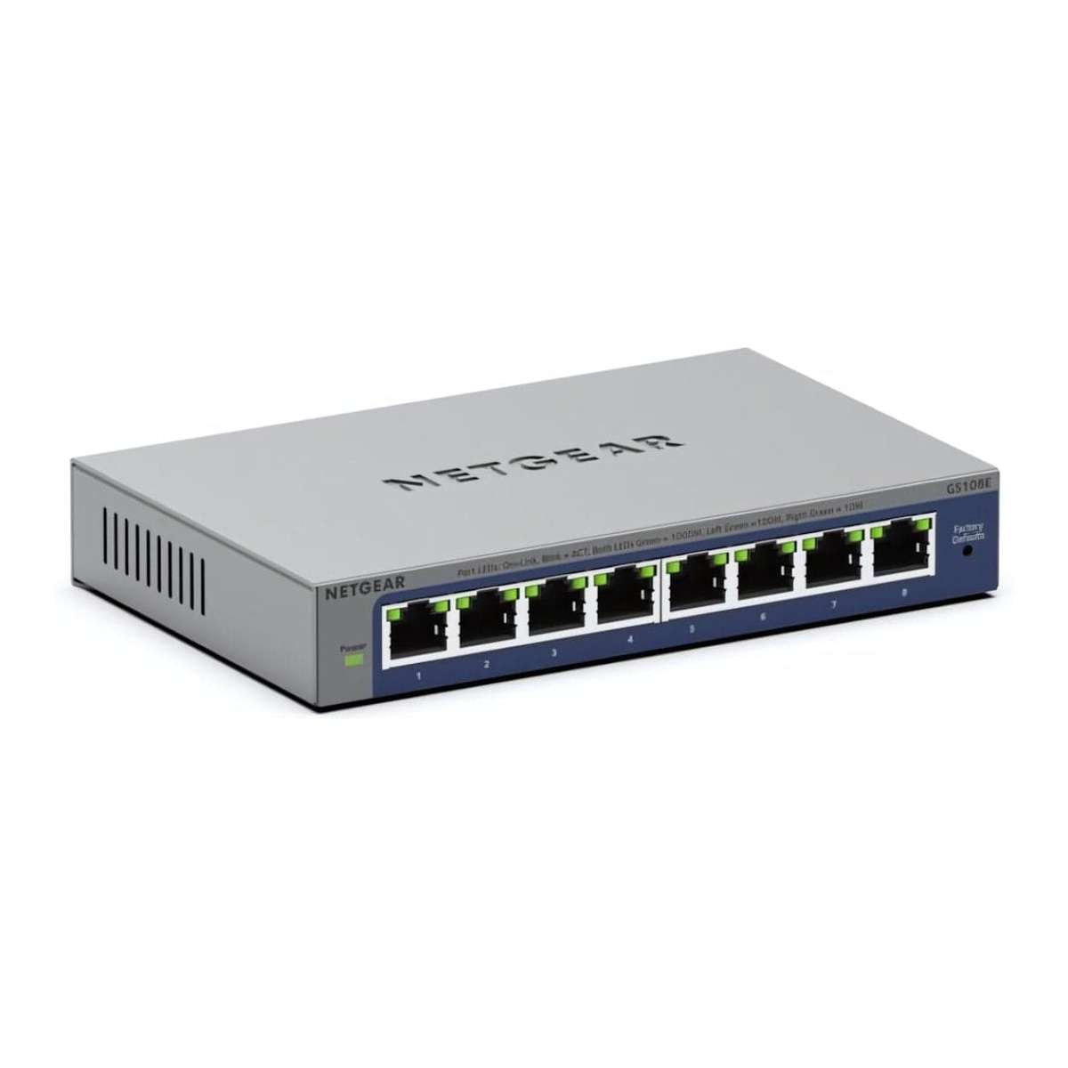 Netgear GS108E 5-port Gigabit Ethernet Easy Smart Managed Switch GS108E-400EUS