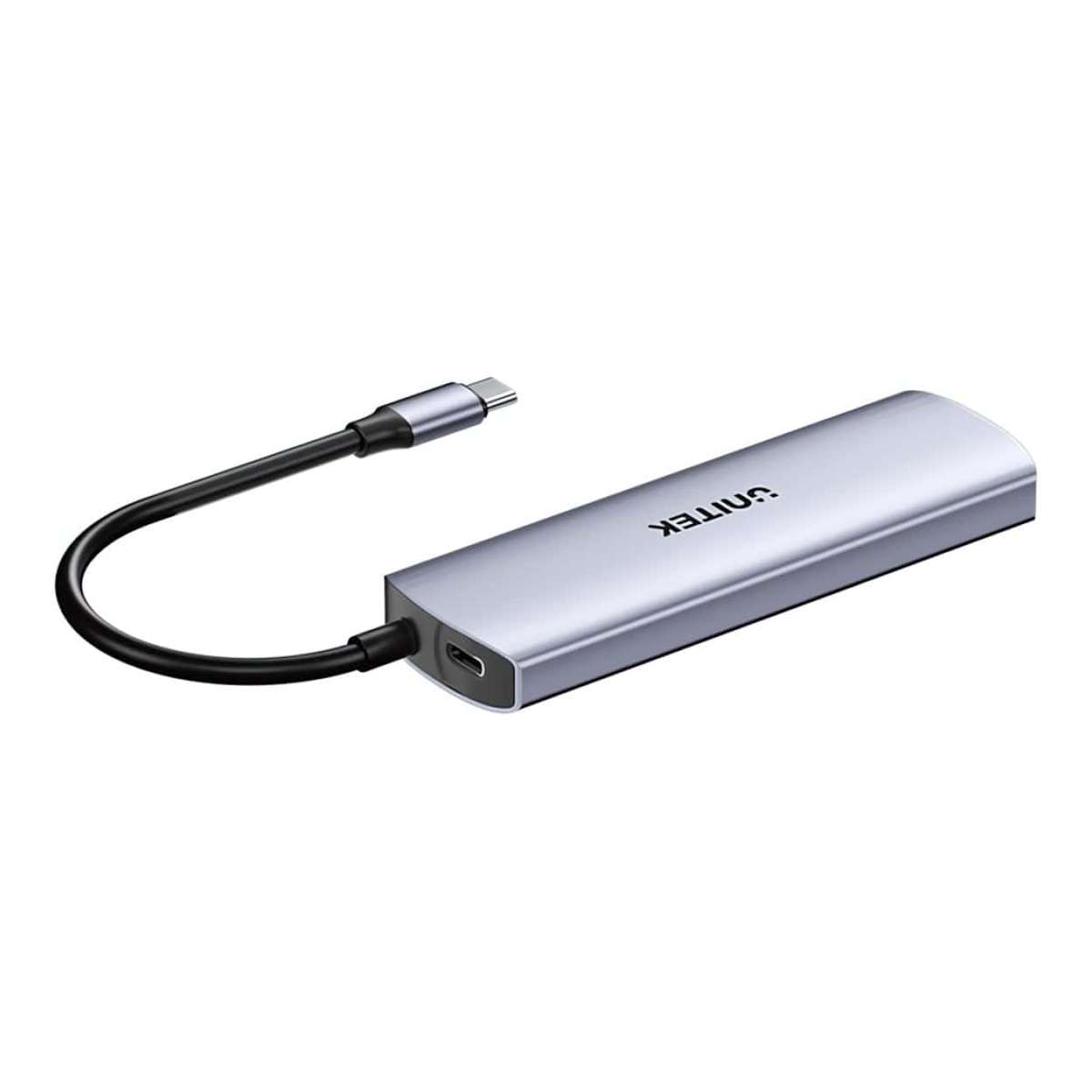 Unitek uHUB Q4 4-in-1 USB-C/A Hub H1112DGY01