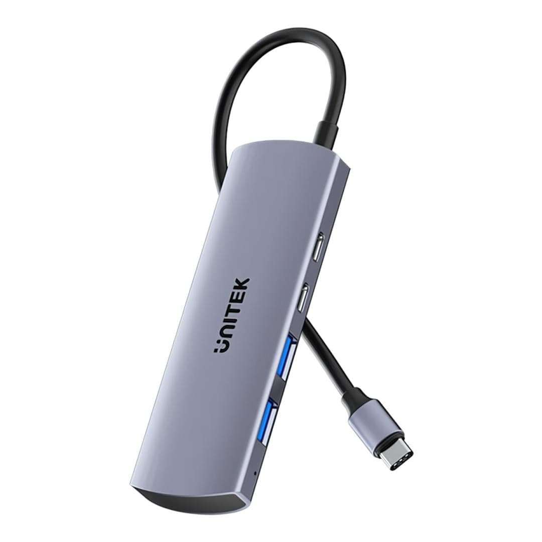 Unitek uHUB Q4 4-in-1 USB-C/A Hub H1112DGY01