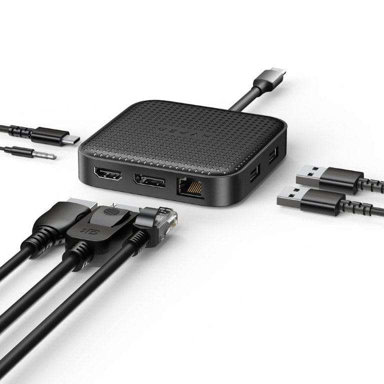 Hyper HyperDrive USB4 Mobile Docking Station Black HD583-GL