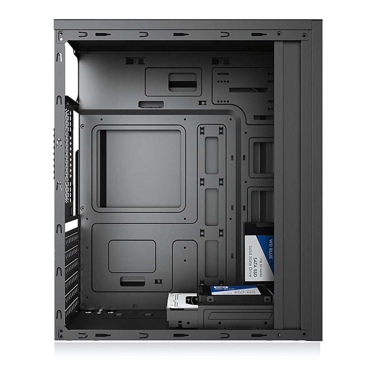 Huntkey HK360 Black Steel ATX Mid-Tower Gaming PC Case HK360