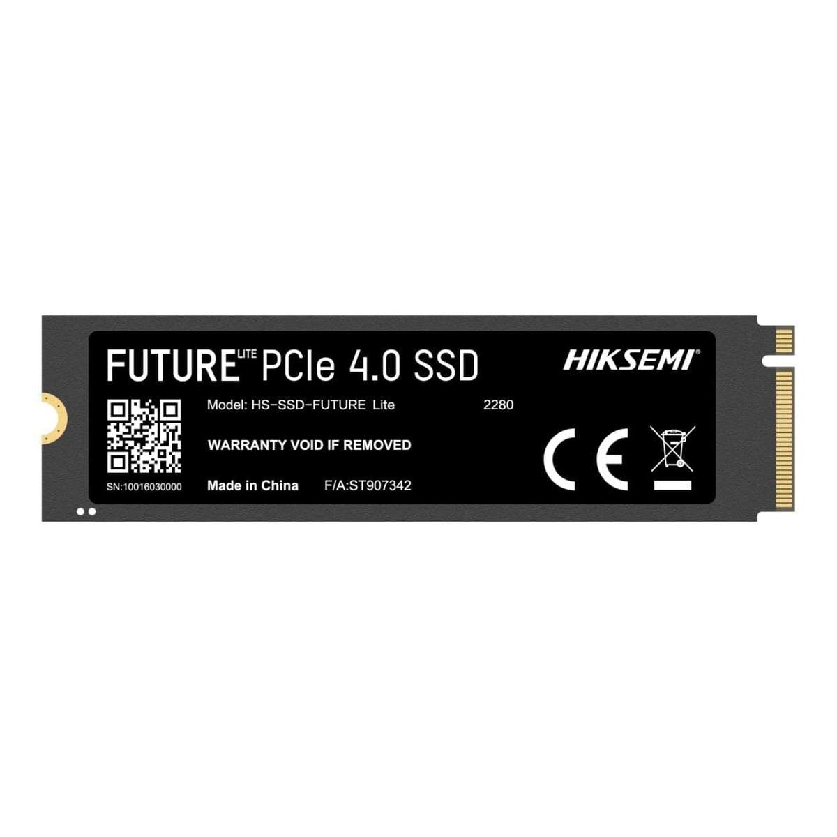Hiksemi Future Lite M.2 512GB PCIe 4.0 NVMe Internal SSD