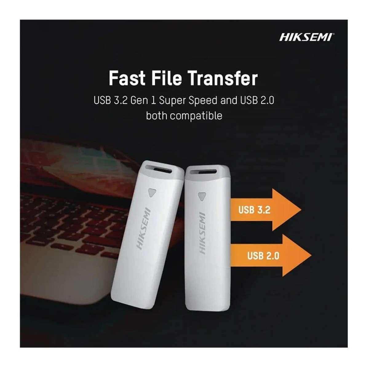 Hiksemi CAP 64GB USB Flash Drive HS-USB-M220P-64GB-U3