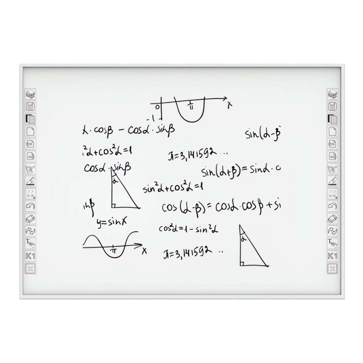 Parrot 78-inch Multi Touch Interactive Whiteboard HV-1683A