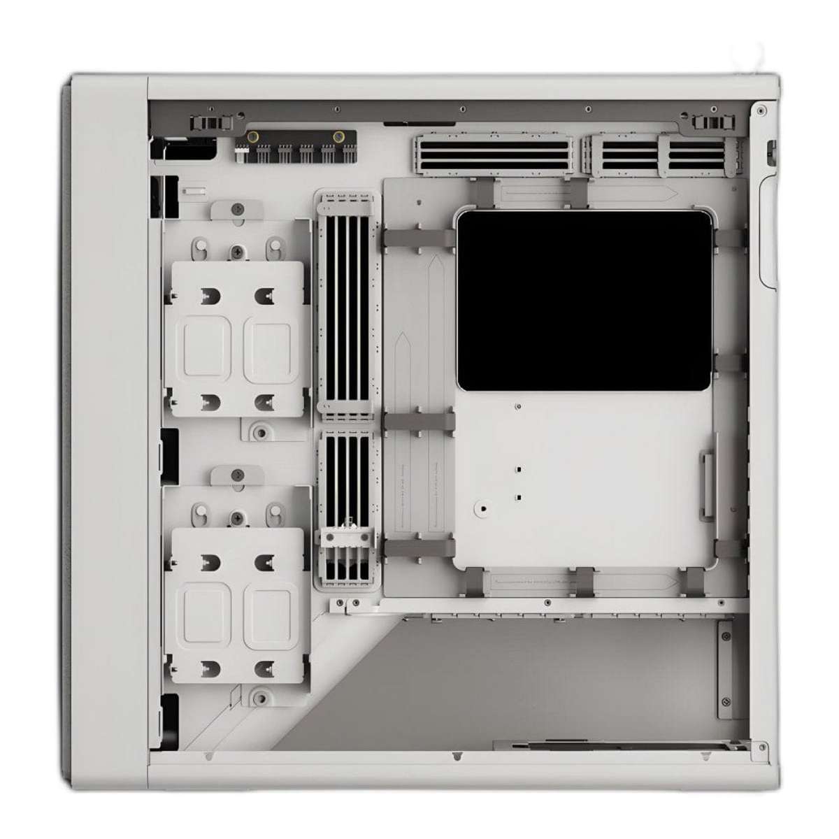 HAVN BF 360 Tempered Glass E-ATX Mid Tower Gaming PC Case White