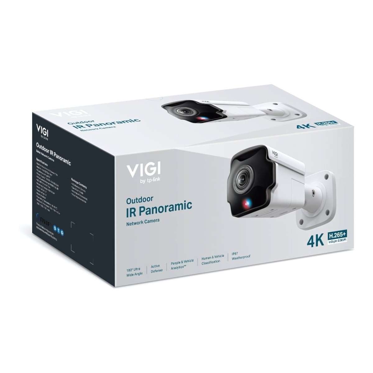 TP-Link InSight S385PI VIGI 8MP Outdoor IR Panoramic Bullet Network Camera