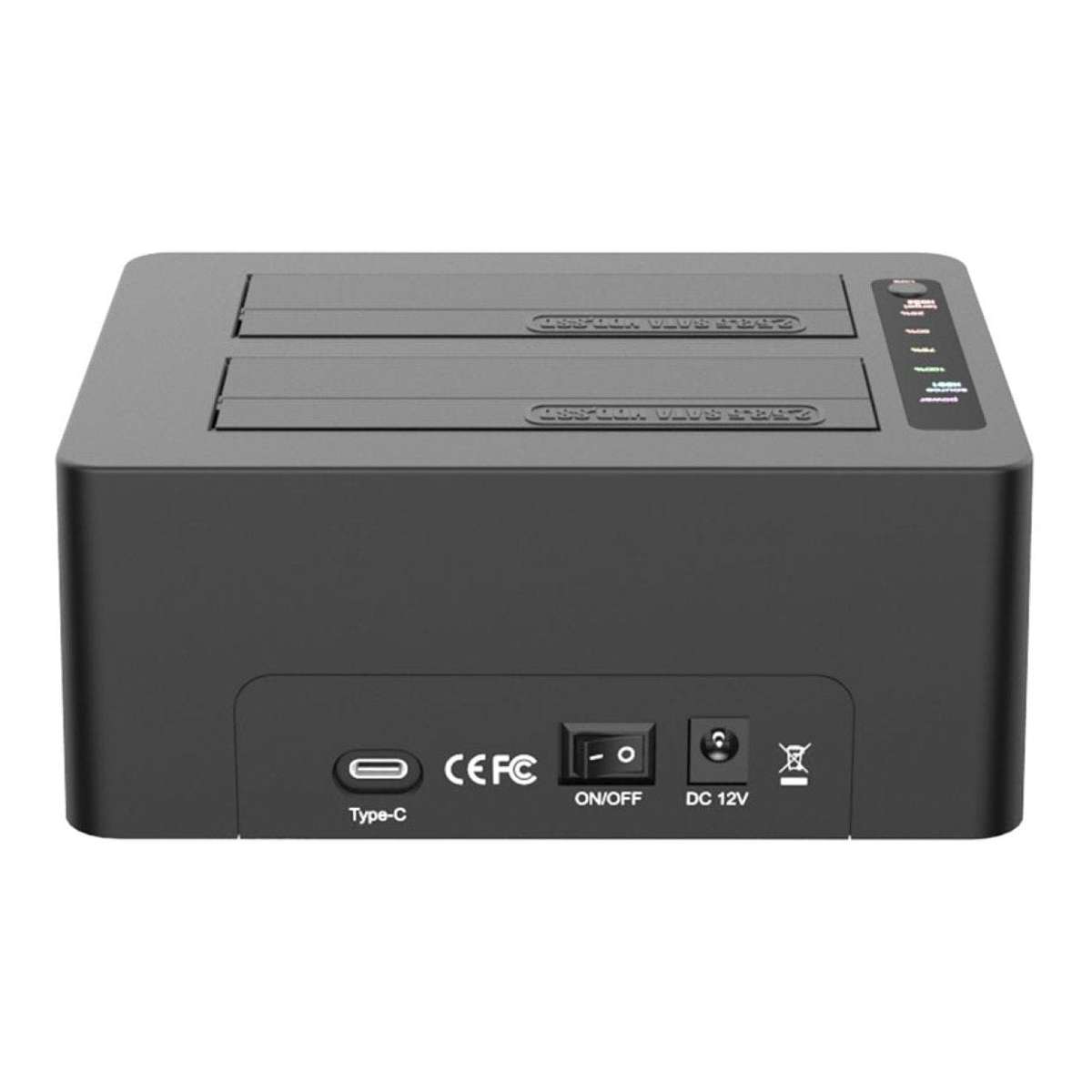 Maiwo K3082C 2-Bay Sata USB-C 3.0 HDD Cloner