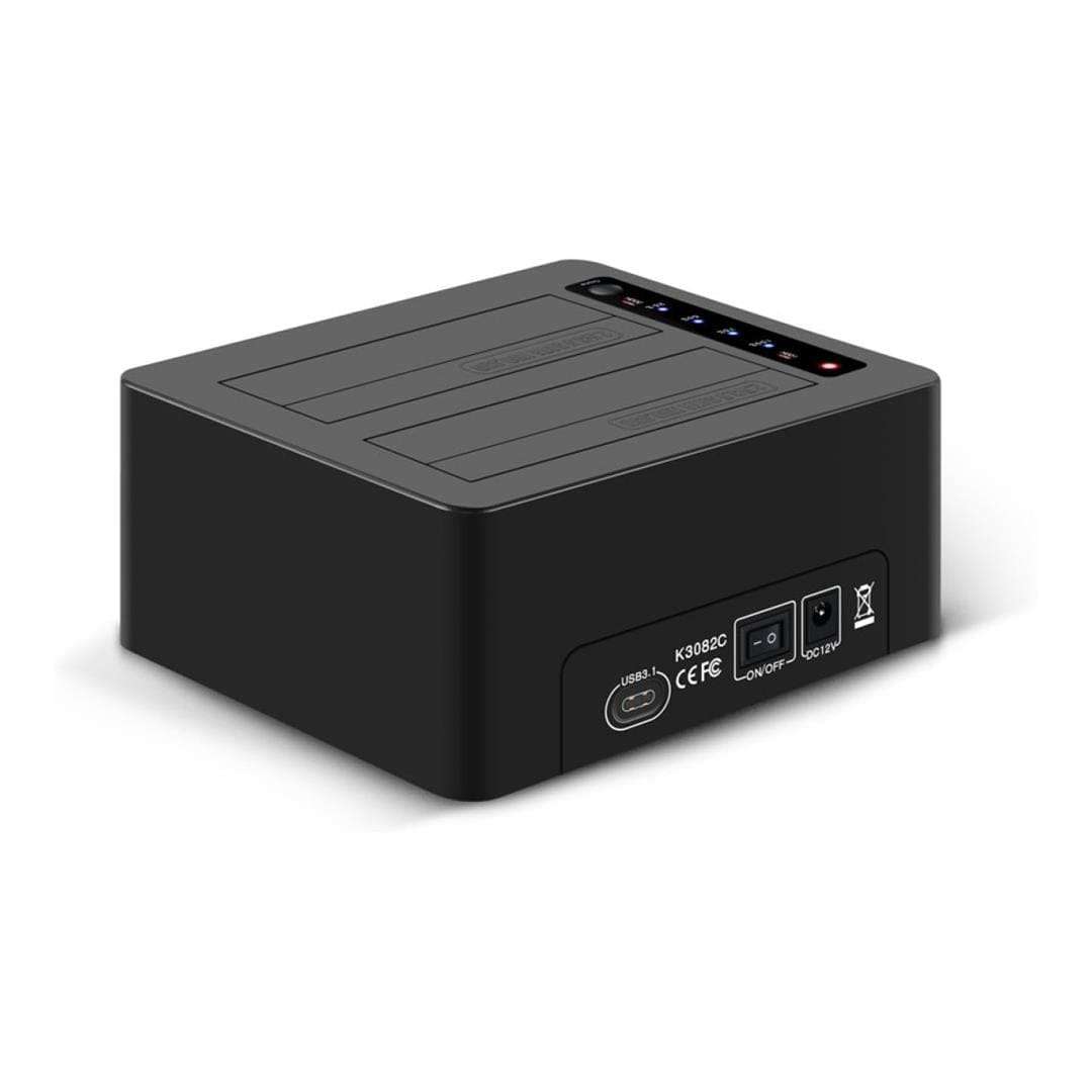 Maiwo K3082C 2-Bay Sata USB-C 3.0 HDD Cloner