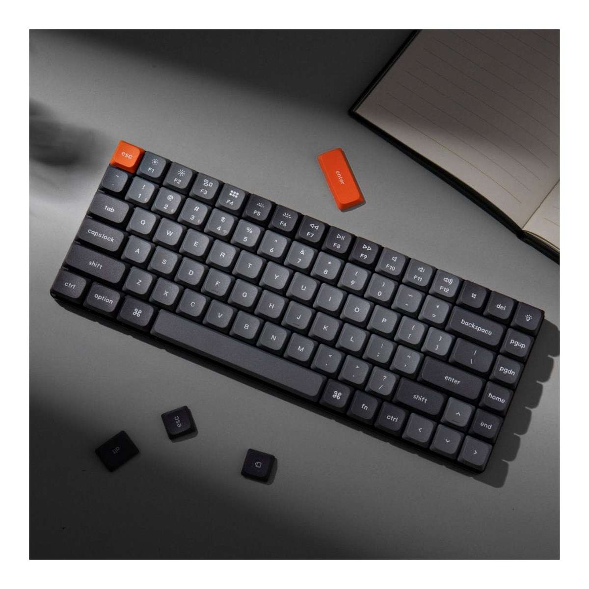 Keychron K3 Max QMK/VIA Wireless Custom Mechanical Keyboard Red Switches K3M-H1