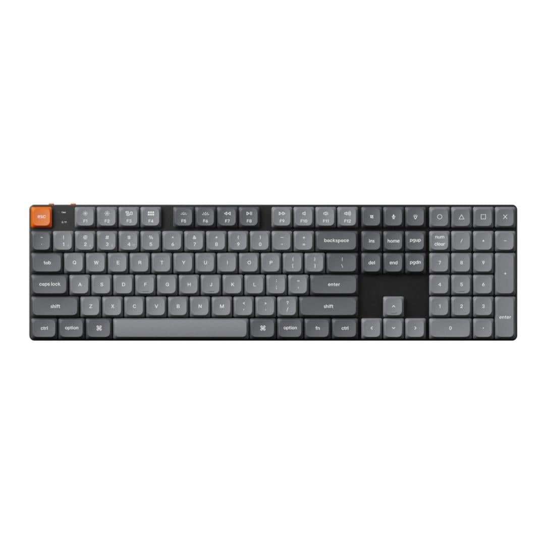 Keychron K5 Max QMK/VIA Full-sized Wireless Custom Mechanical Keyboard Brown Switches K5M-H3