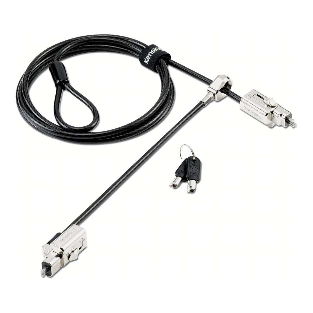 Kensington Universal 3-in-1 2.0 Keyed Dual Lock Head Notebook Lock K63392WW