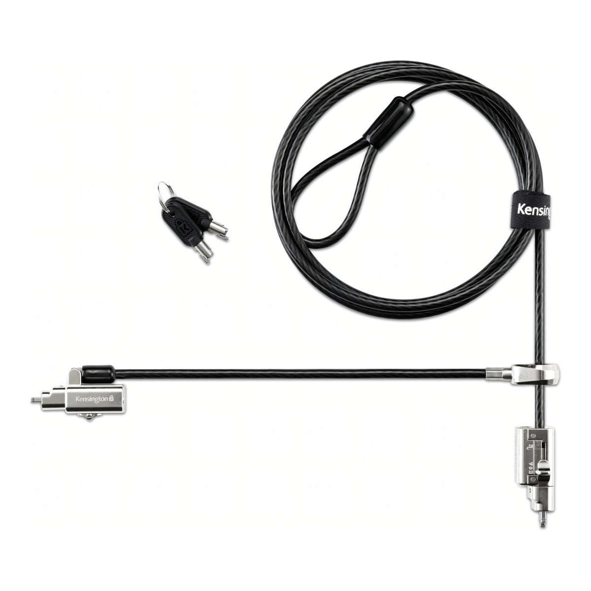 Kensington Universal 3-in-1 2.0 Keyed Dual Lock Head Notebook Lock K63392WW
