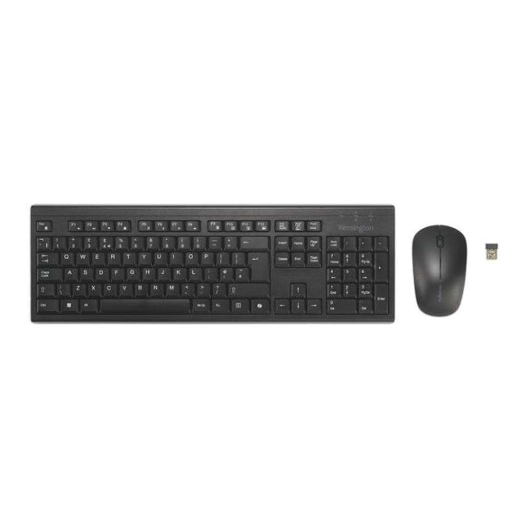 Kensington EQ KM270 Rechargeable Wireless Keyboard and Mouse Combo Black K75560WW