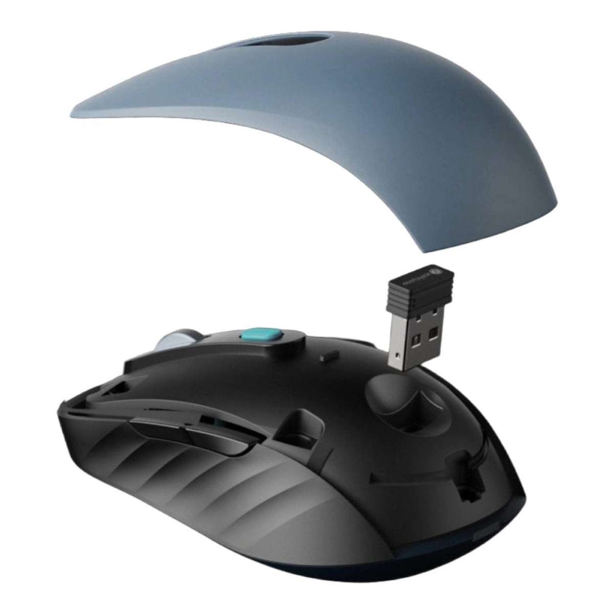 Keychron B33 and BM25 80 TKL Wireless Keyboard and Mouse Combo - Black Green KCBD1