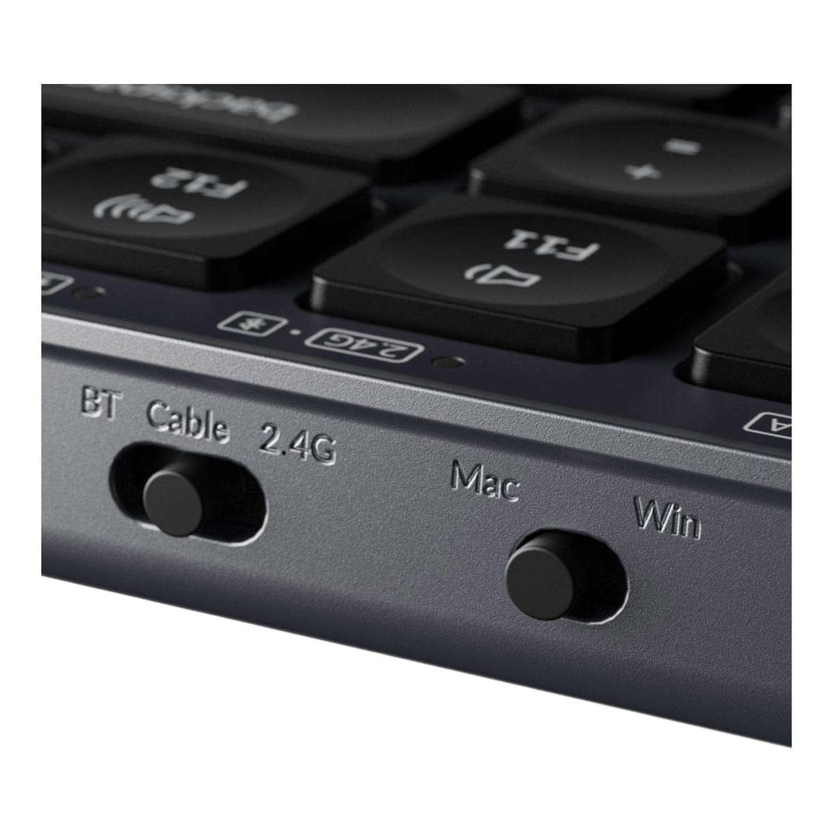 Keychron B1 Pro and BM24 75 Layout Wireless Keyboard and Mouse Combo - Space Grey KCBD3