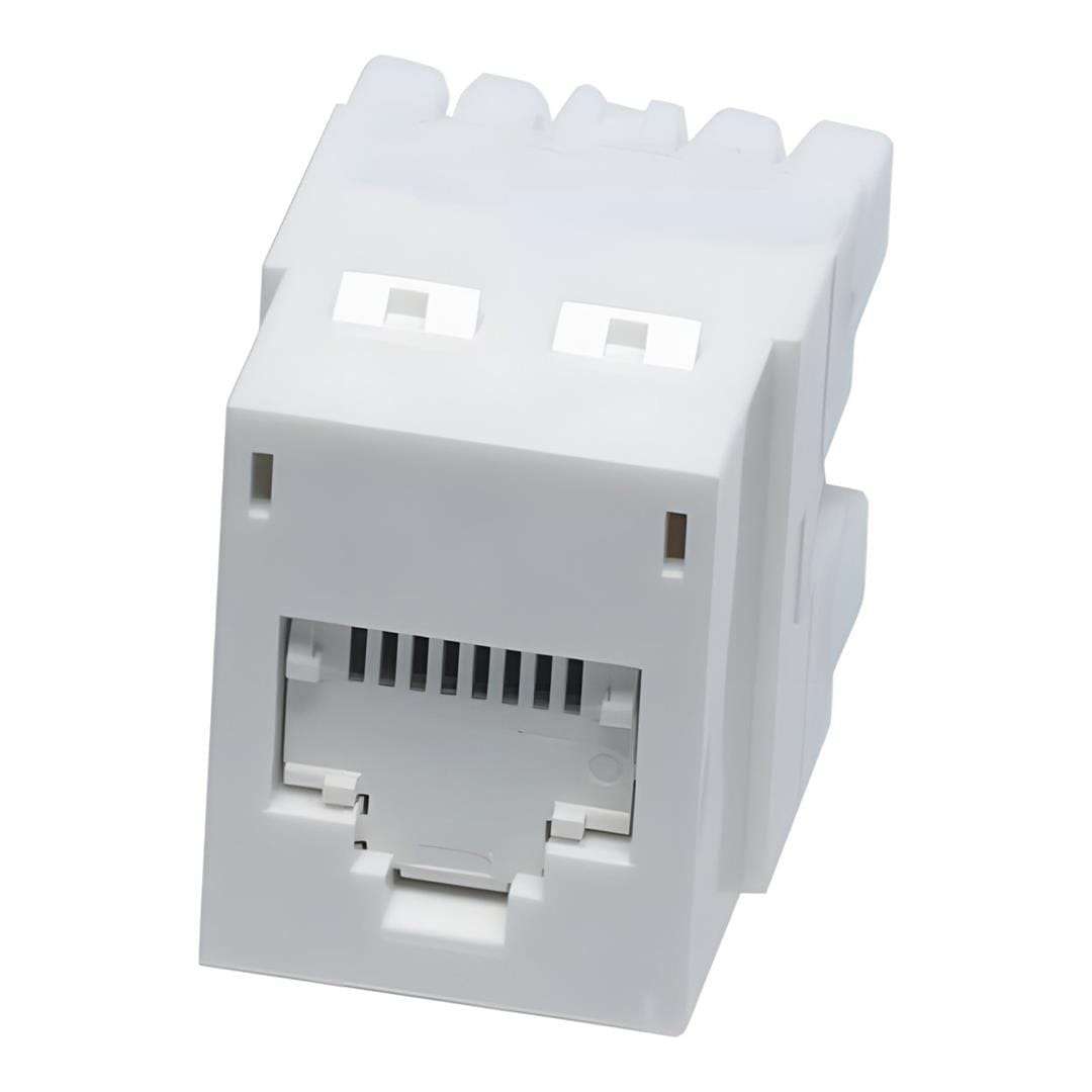 Molex PowerCat 6 DataGate Jack/ 568A/B UTP - White KSJ-00018-02
