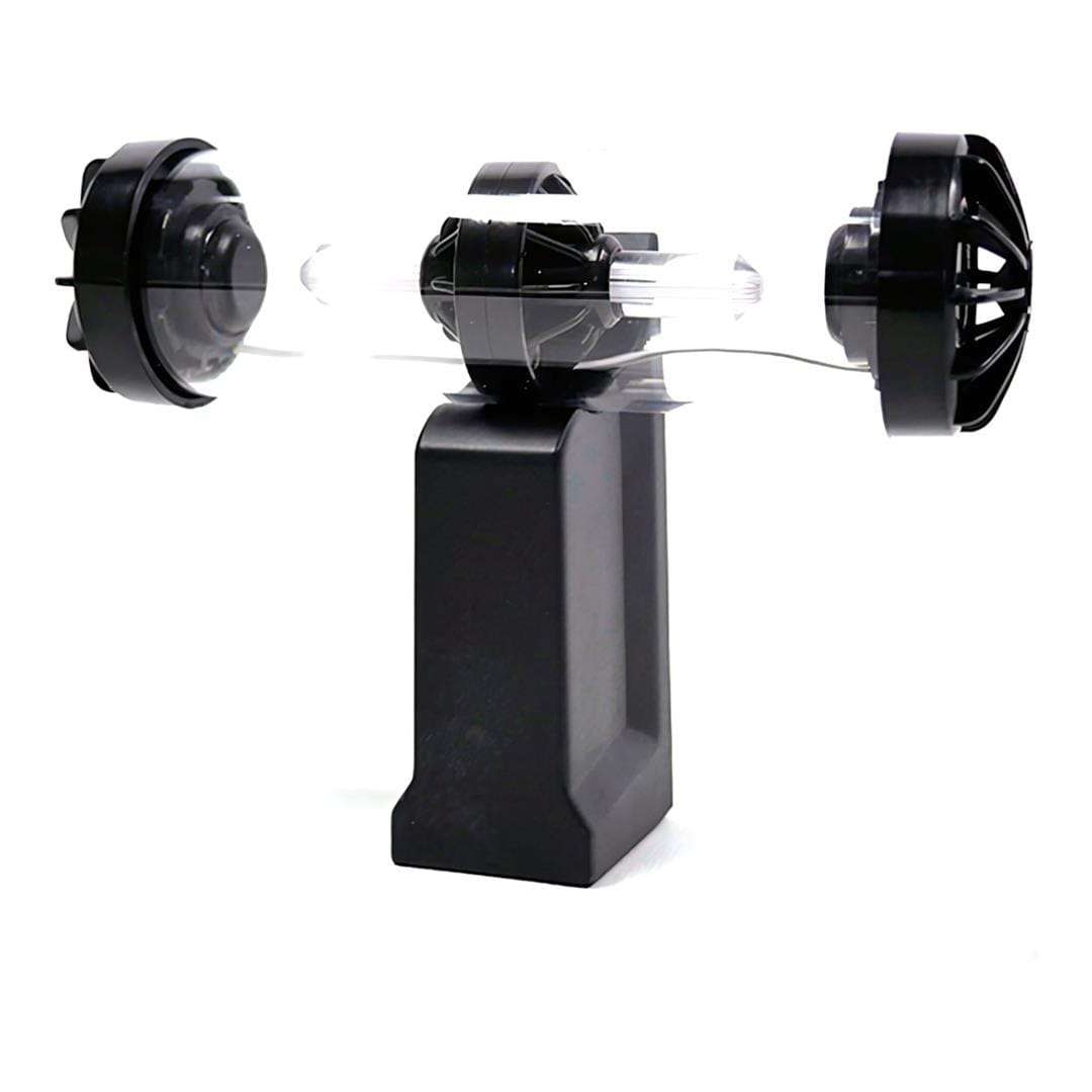 UniQue Transparent Tube Blue LED Stereo Speaker LS159-BK