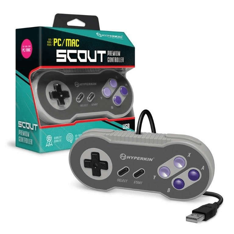 Hyperkin Scout Premium USB Controller for PC & Mac M07300