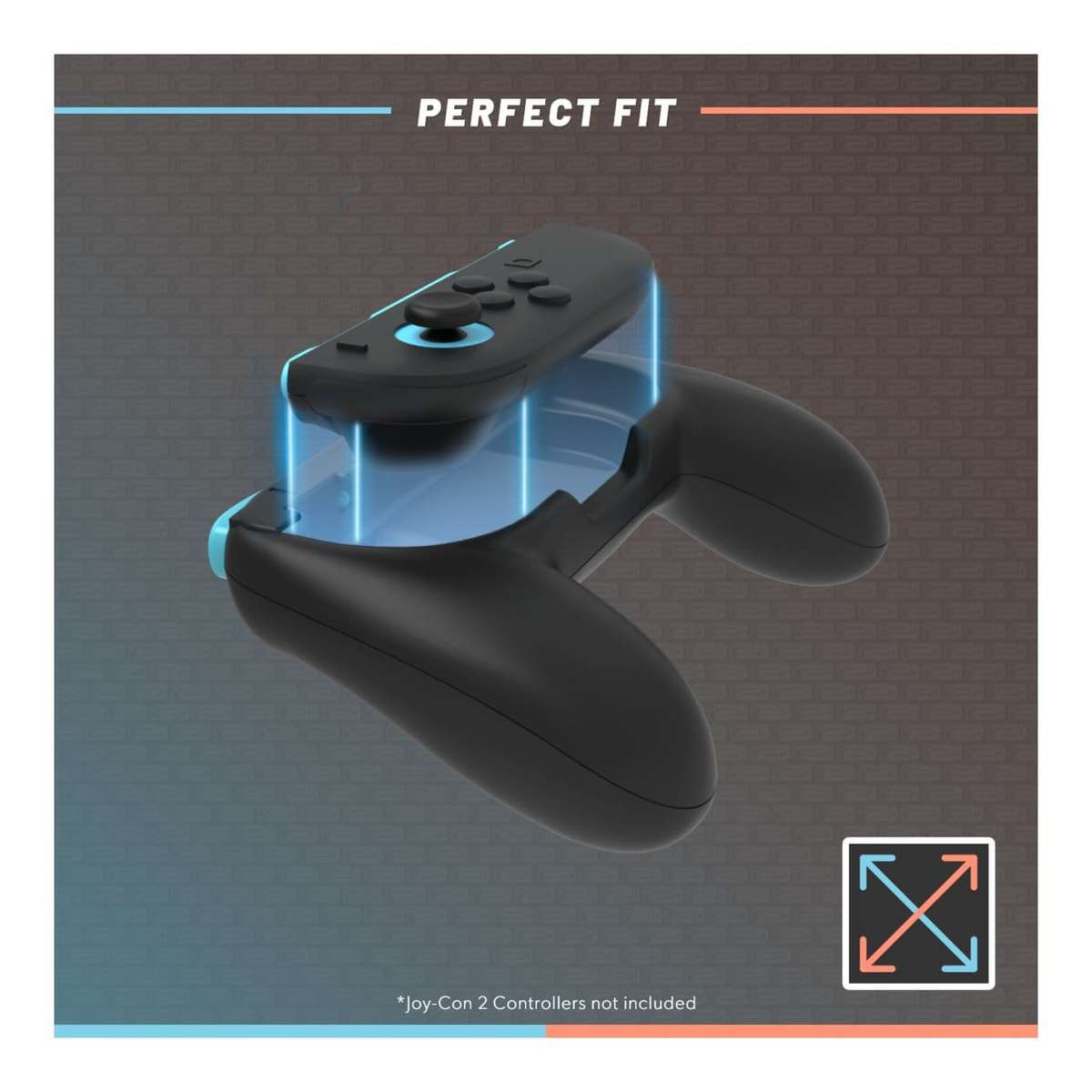 Hyperkin Pro Handle Attachment Set for Joy-Cons 2 Controller 2-pack M07717