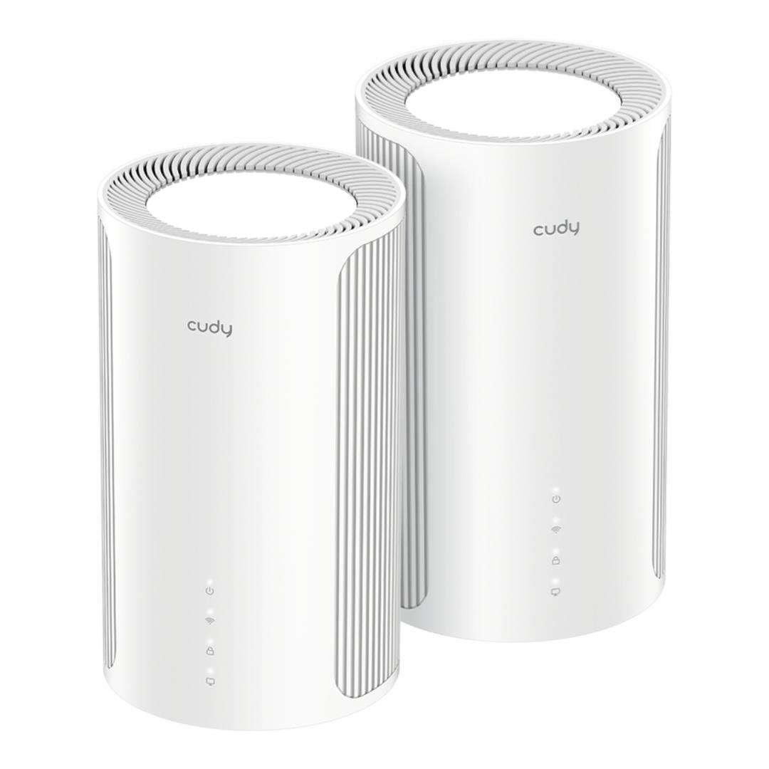 Cudy BE6500 2.5G Mesh Wi-Fi 7 System White 2-pack