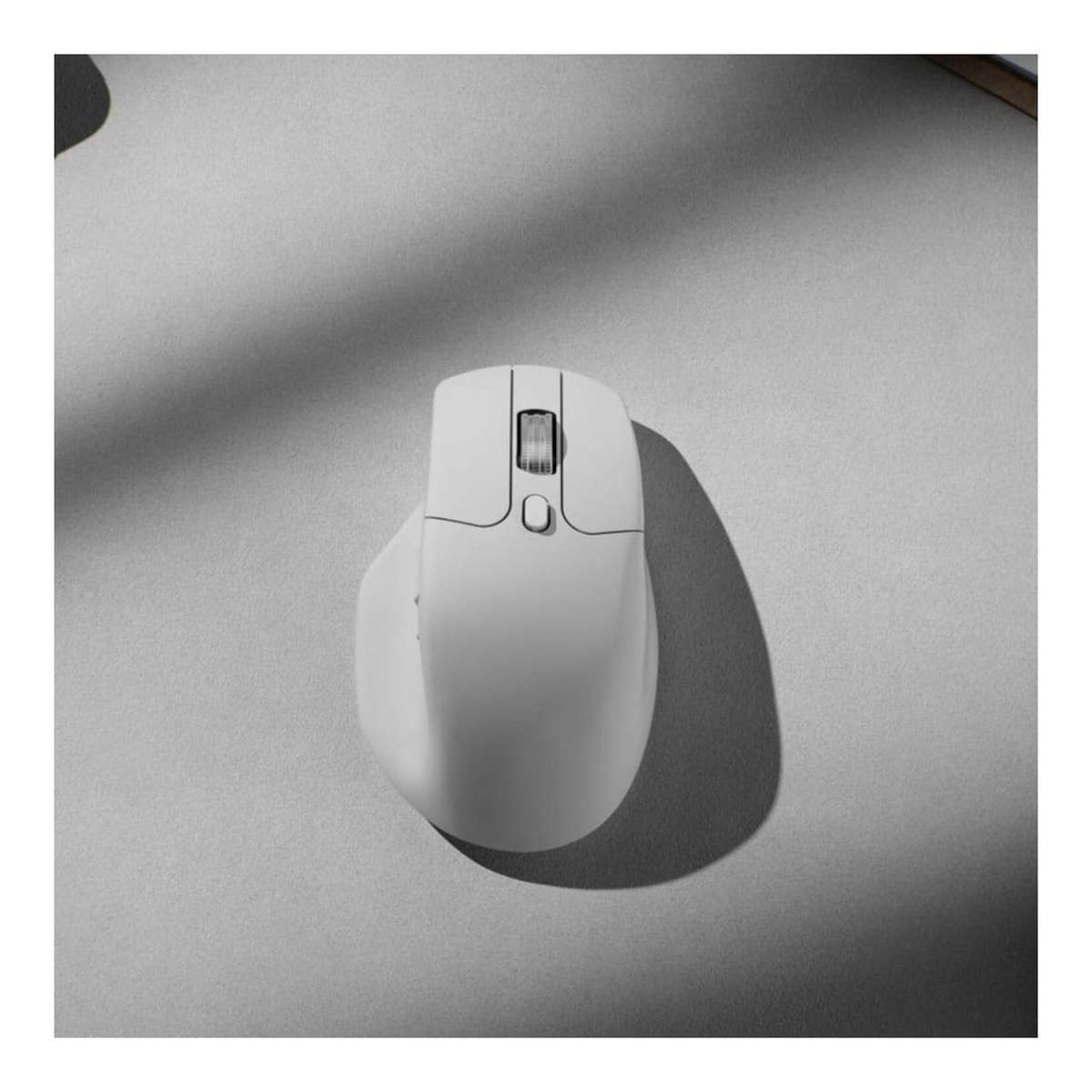 KeyChron M6SB72 1K Bluetooth 2.4GHz Wireless Mouse with Huano Silent Micro Switch - White M6S-B72