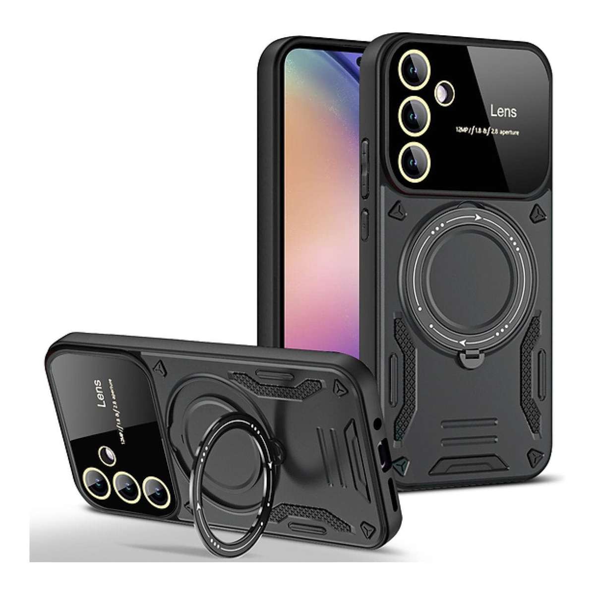 Tuff-Luv Rugged Case for Samsung Galaxy S24 FE Black MF3810