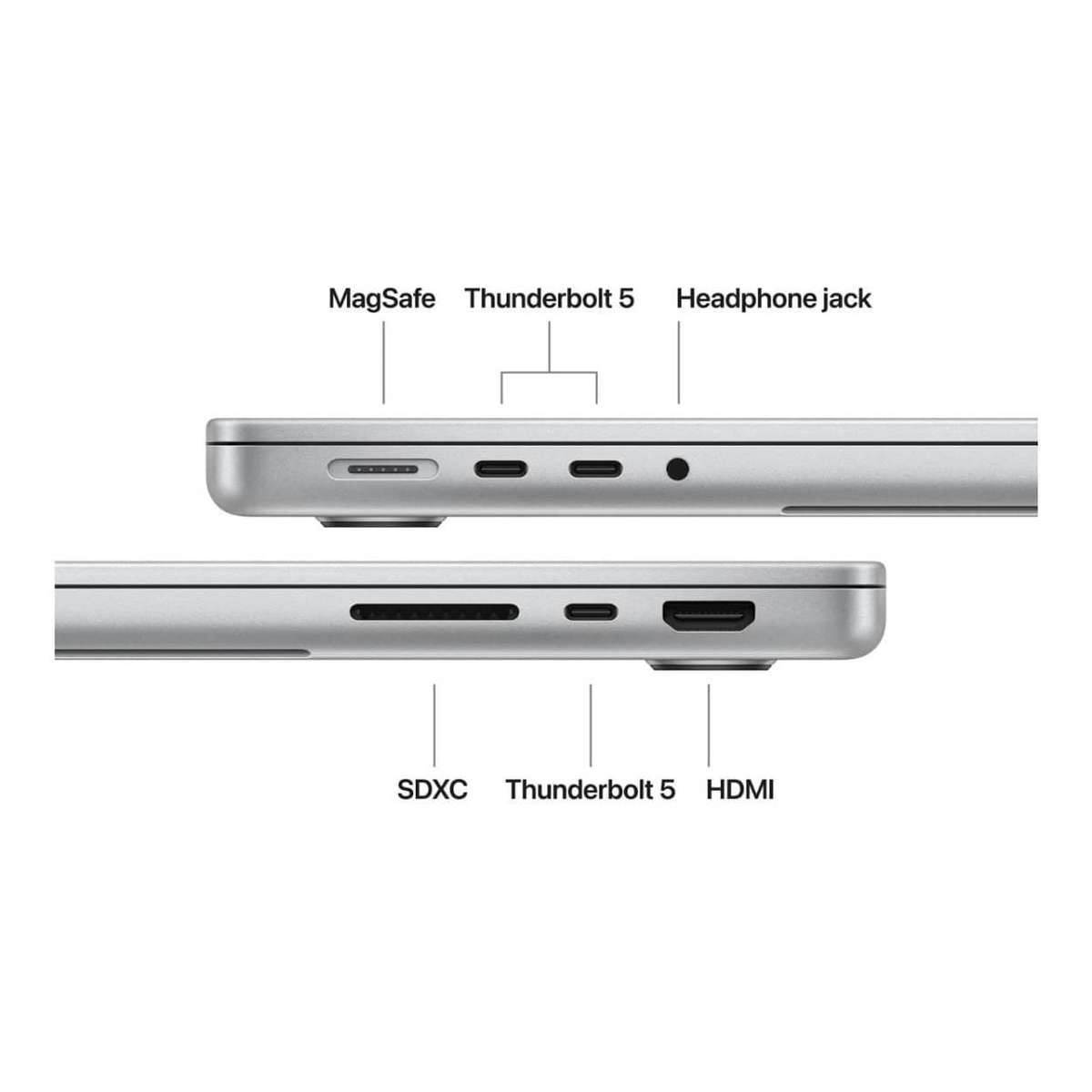 Apple MacBook Pro 14.2-inch Retina XDR Laptop - Apple M5 Max 2TB SSD 36GB RAM macOS Silver