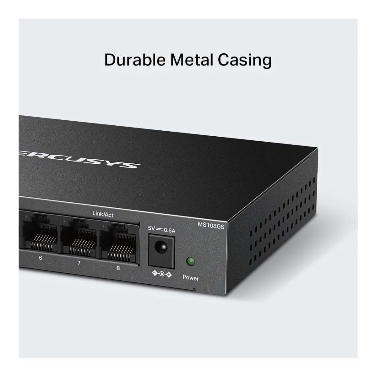Mercusys MS108GS 8-port Gigabit Desktop Switch